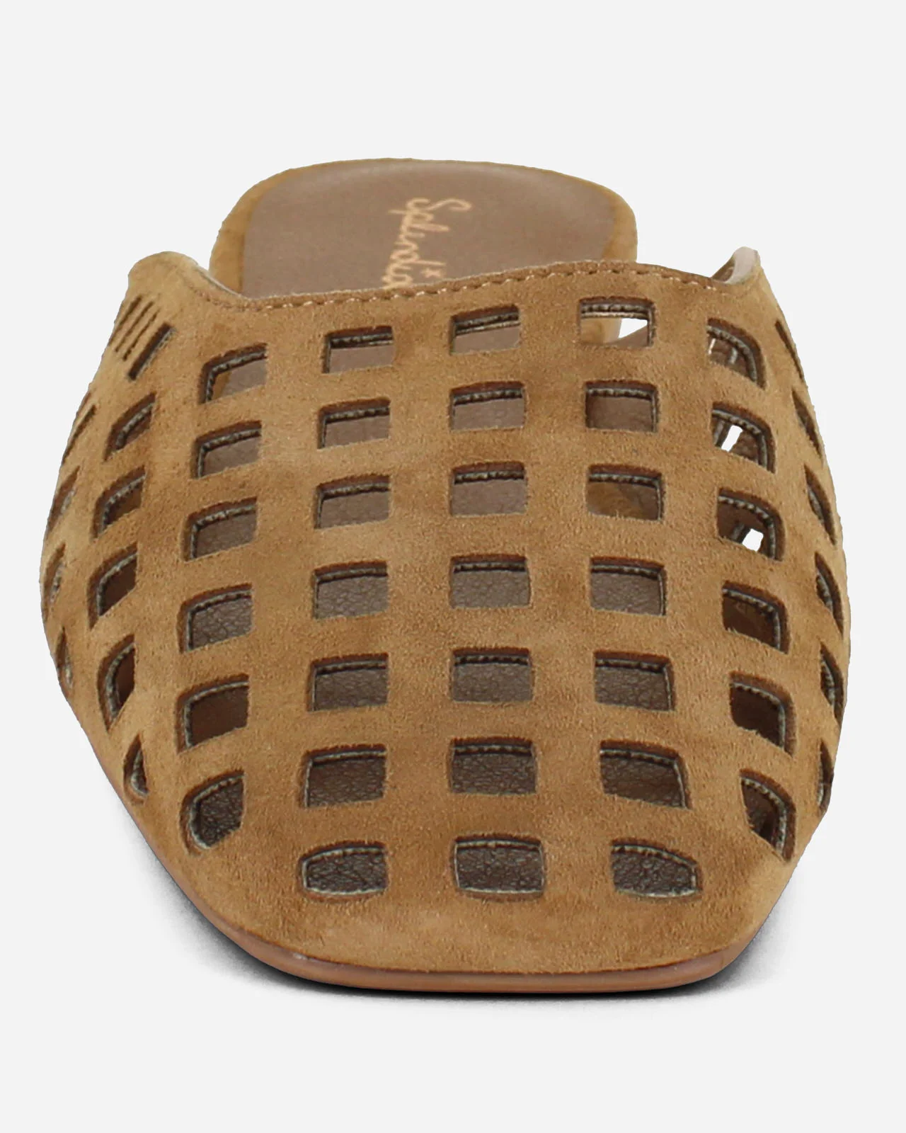 Remi Suede Mule in Caramel - Image 3