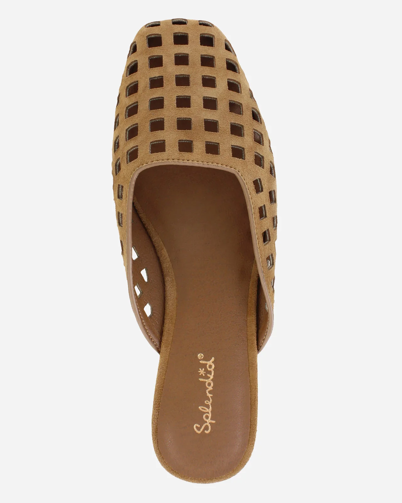Remi Suede Mule in Caramel - Image 5