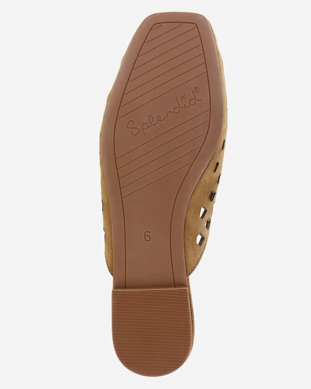 Remi Suede Mule in Caramel - Image 7