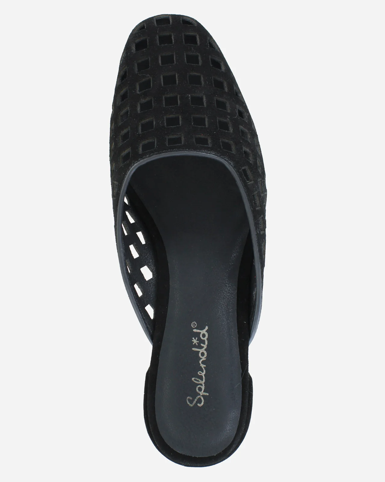 Ria Suede Mule in Black - Image 5