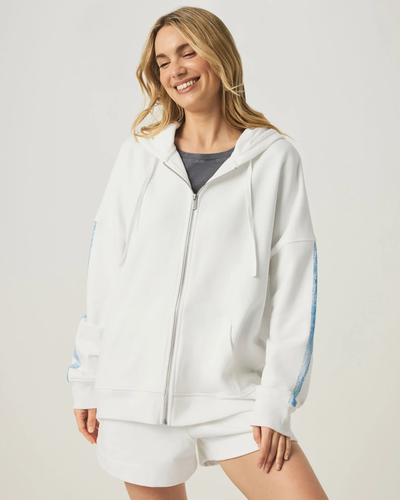 Ride the Wave Zip Up Hoodie - Image 13
