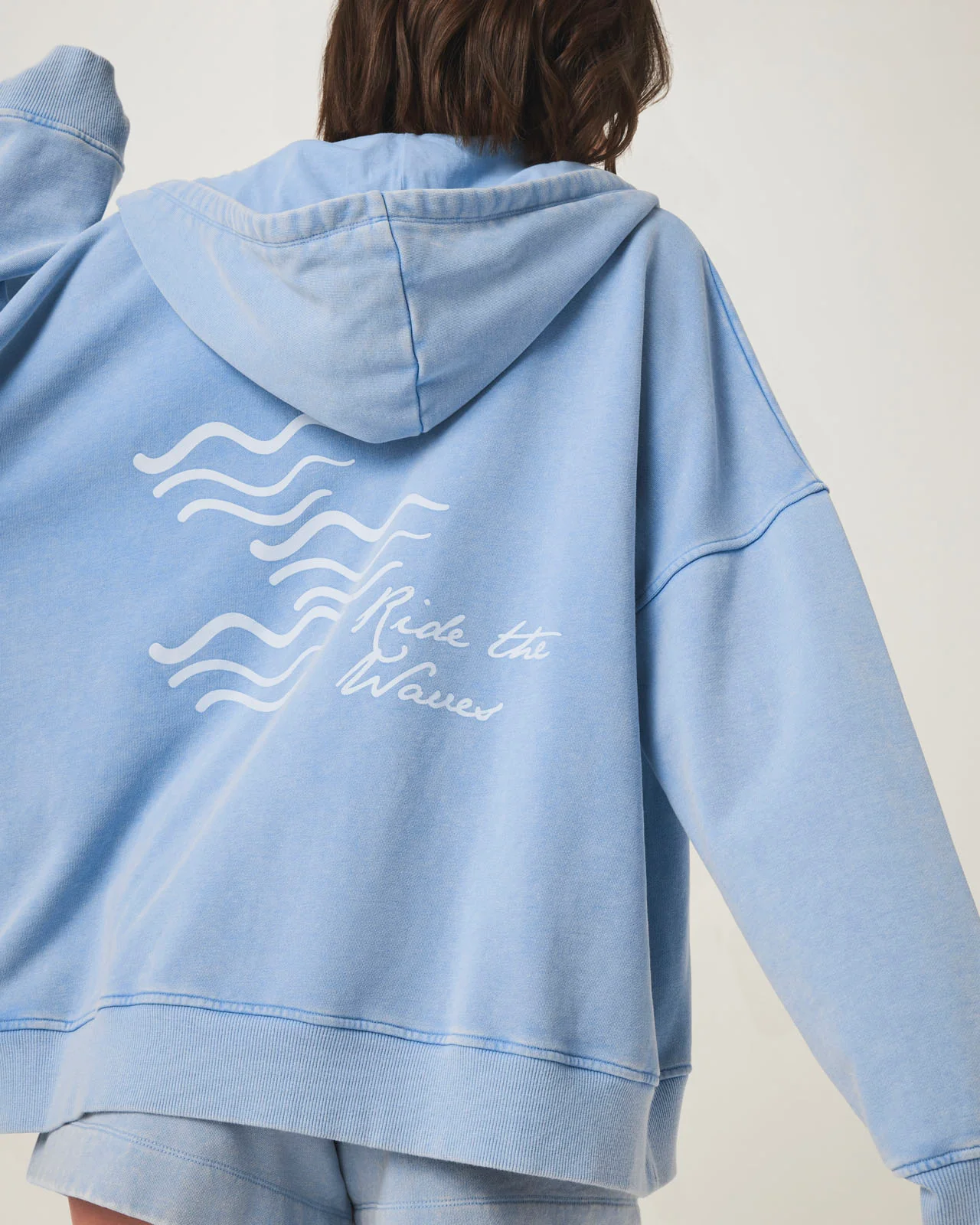 Ride the Wave Zip Up Hoodie - Image 5
