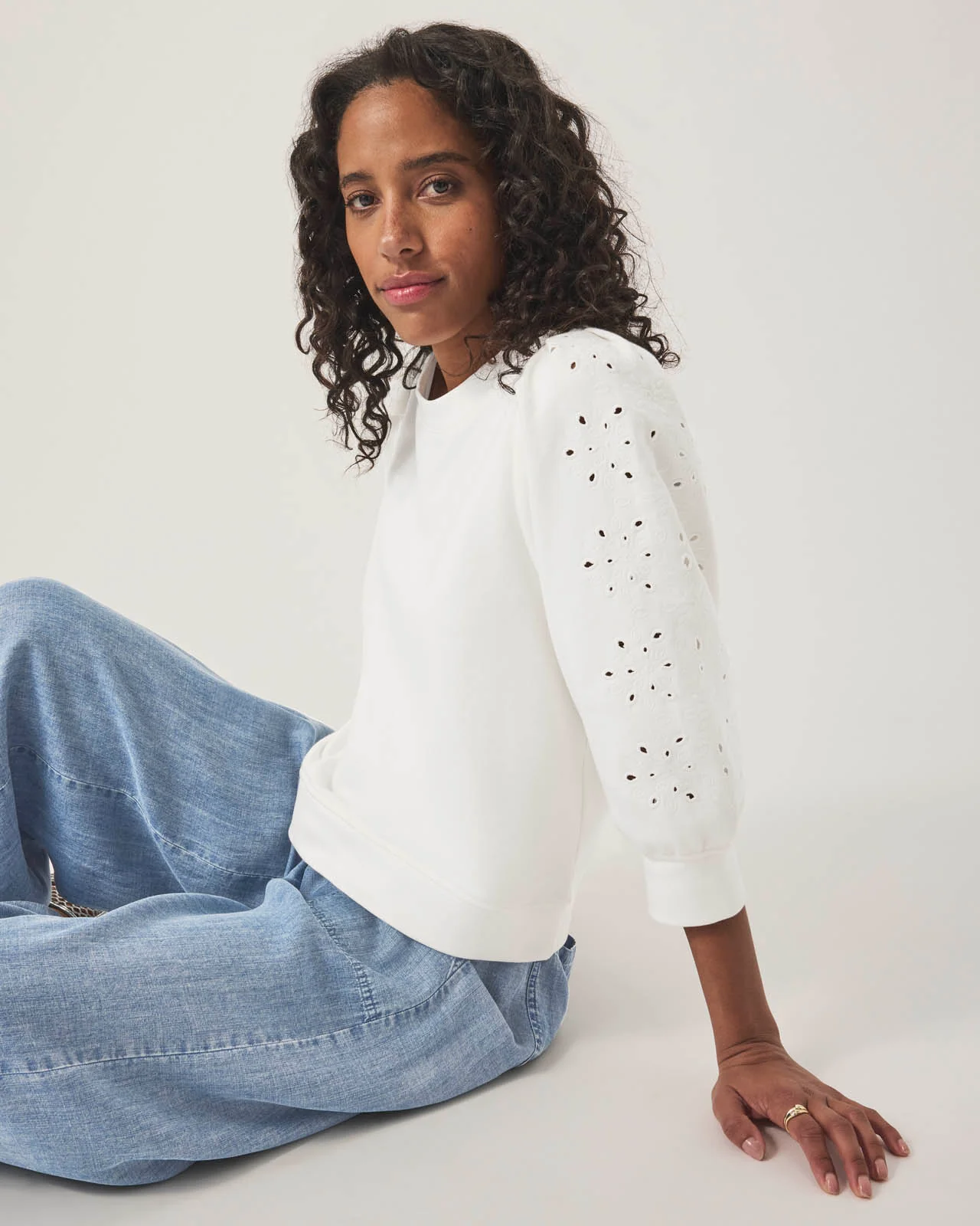 Rory Embroidered Sweatshirt