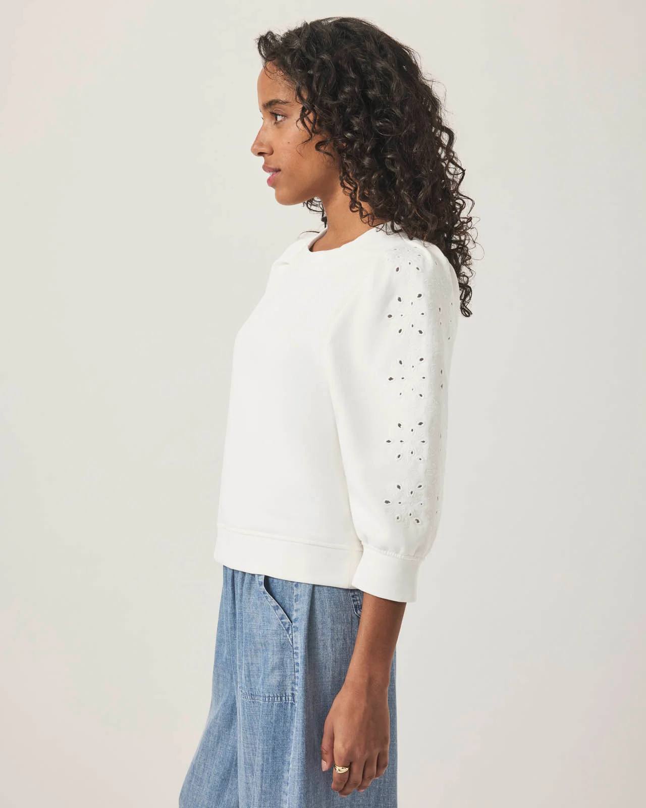 Rory Embroidered Sweatshirt - Image 4