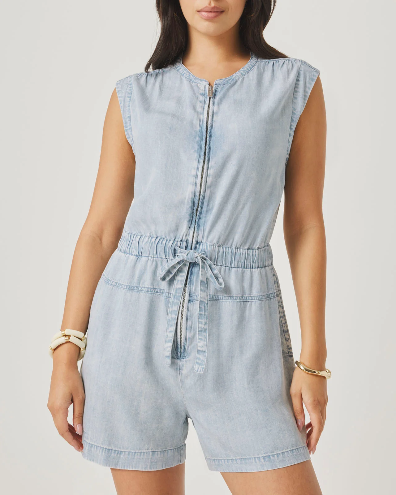 Rosalie Indigo Romper - Image 4