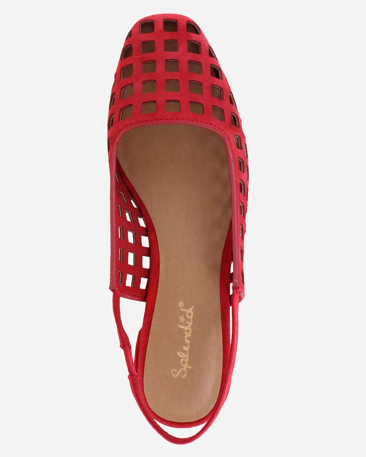 Roxanne Suede Mule in Red - Image 5