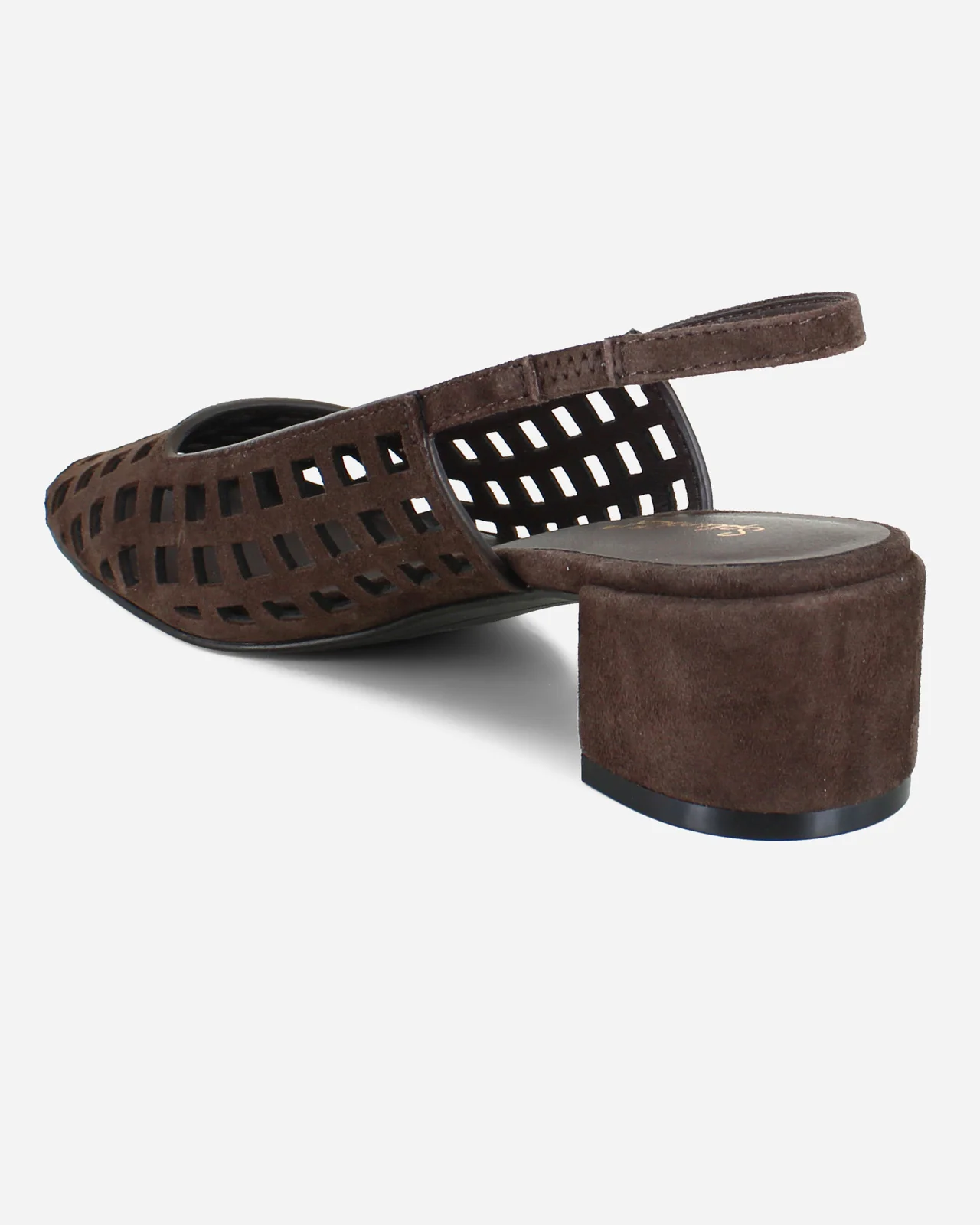 Roxanne Suede Mule in Spice - Image 4