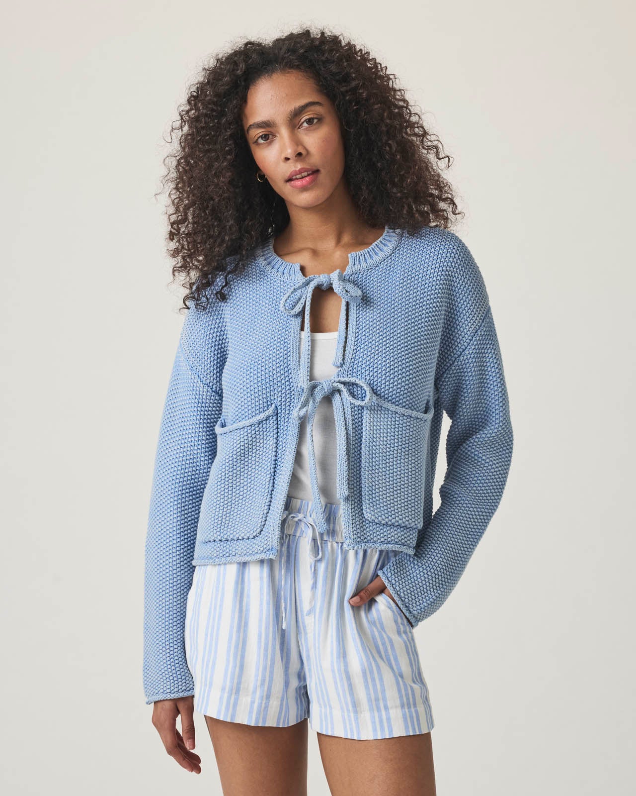 Roxie Tie-Front Sweater - Image 6