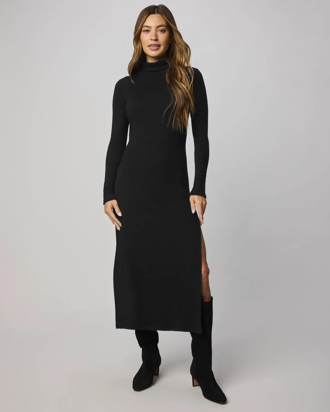 Rylee Mock Neck Dress