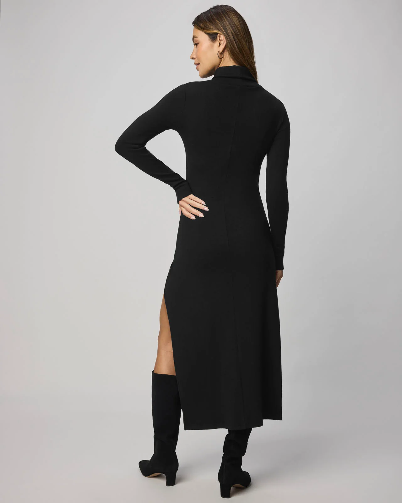 Rylee Mock Neck Dress - Image 4