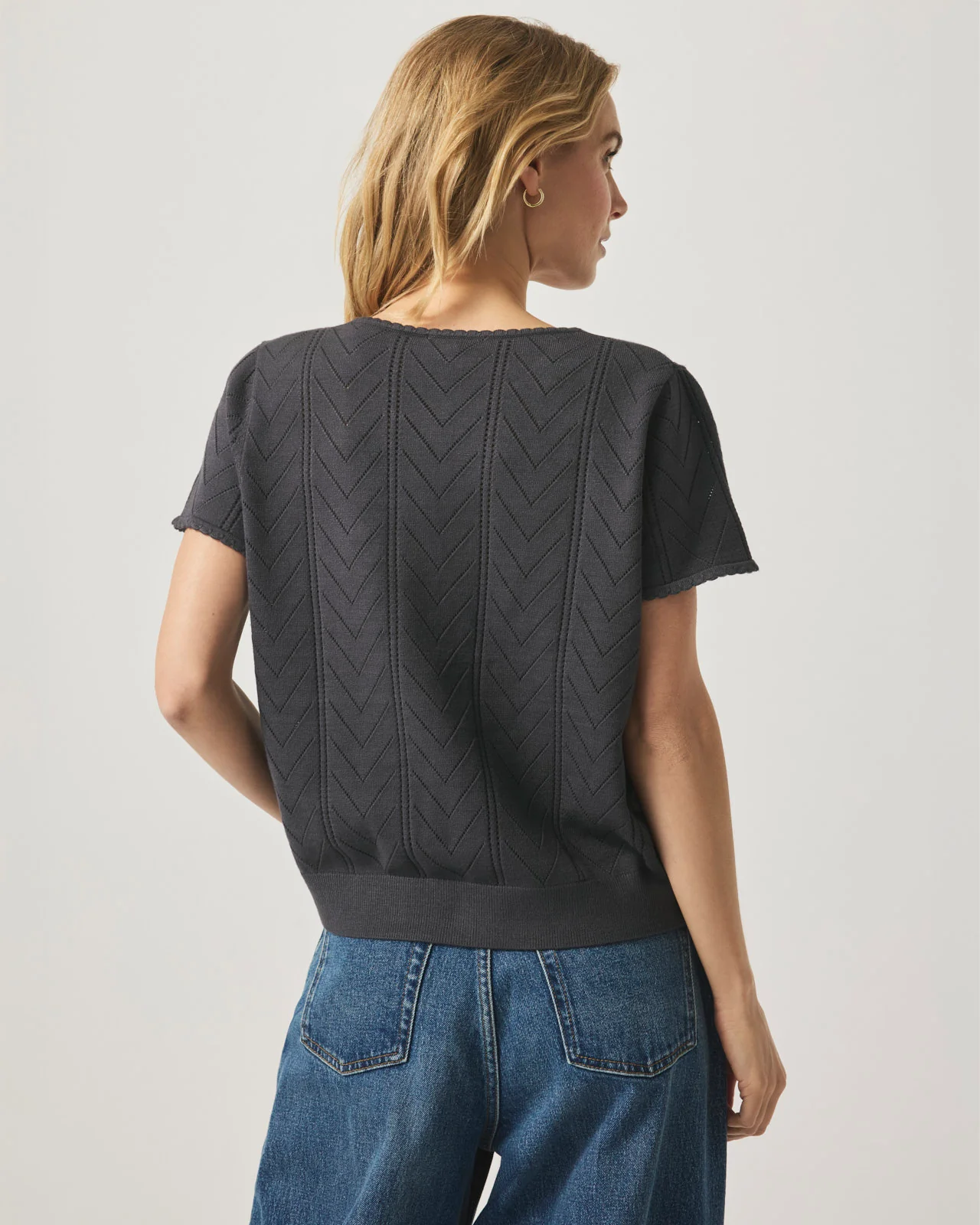 Sabrina Pointelle Sweater - Image 15