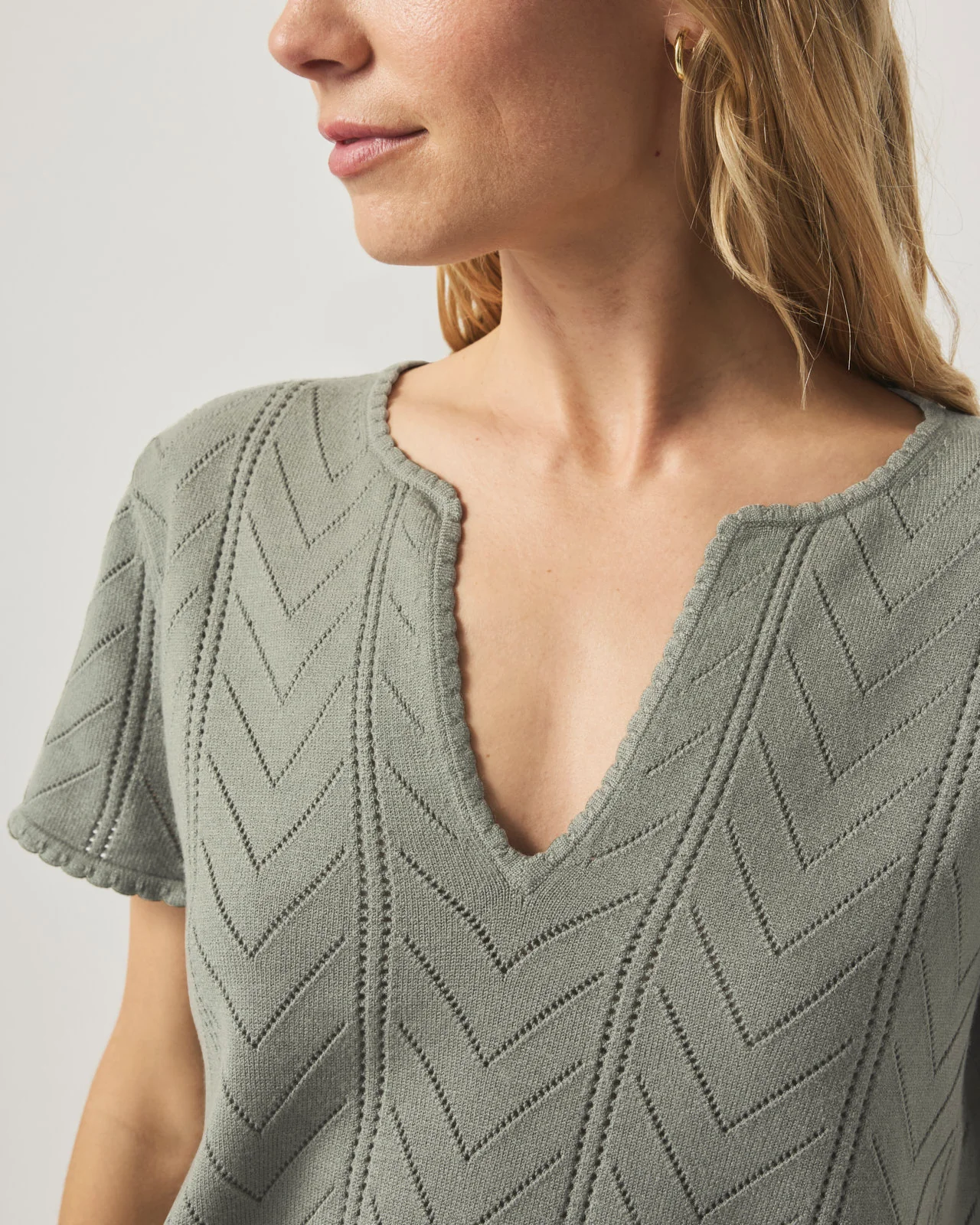 Sabrina Pointelle Sweater - Image 16