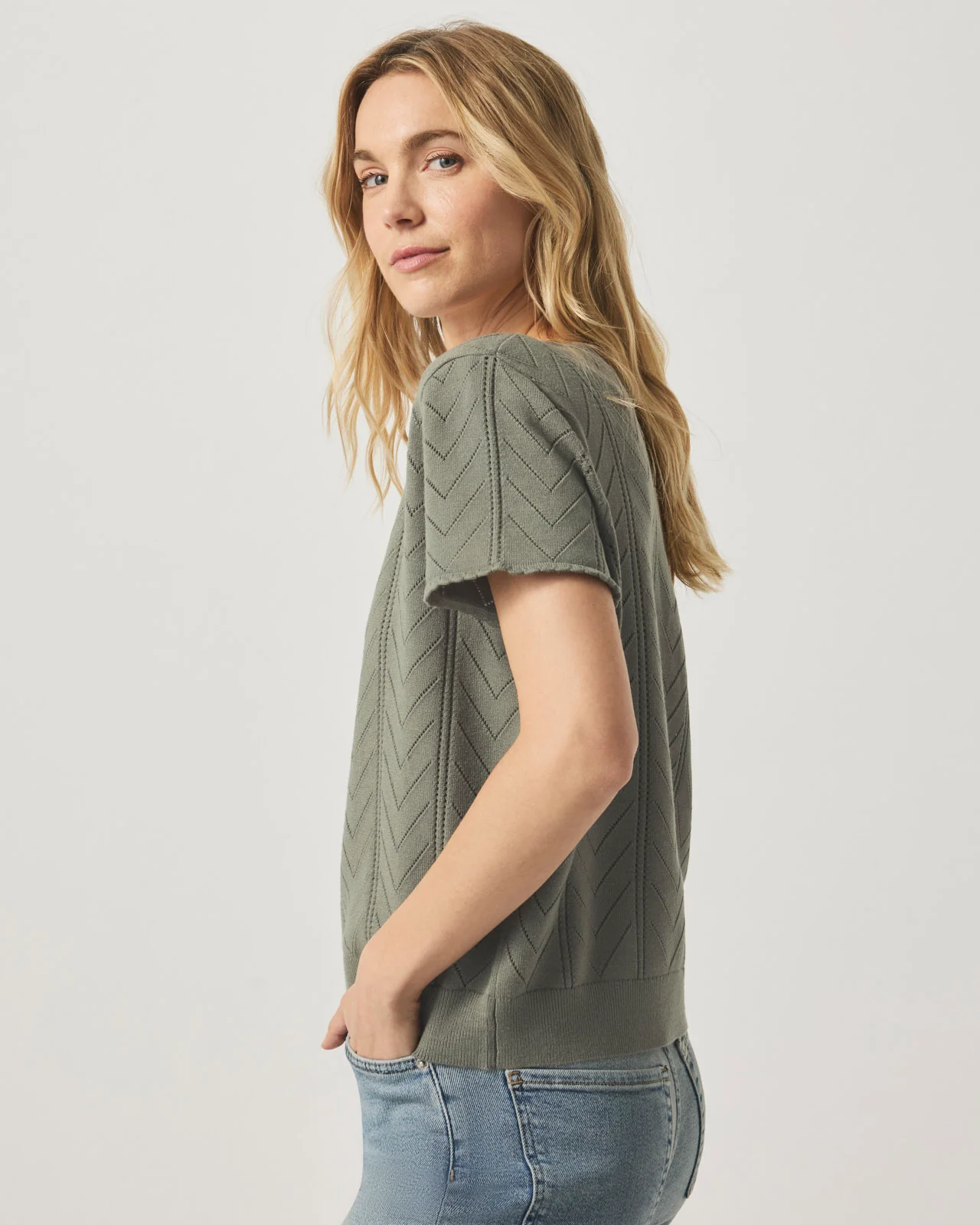 Sabrina Pointelle Sweater - Image 19