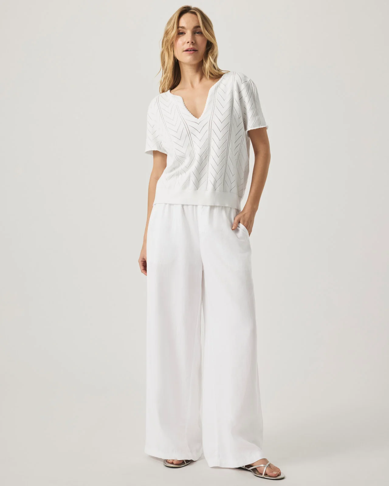 Sabrina Pointelle Sweater - Image 21