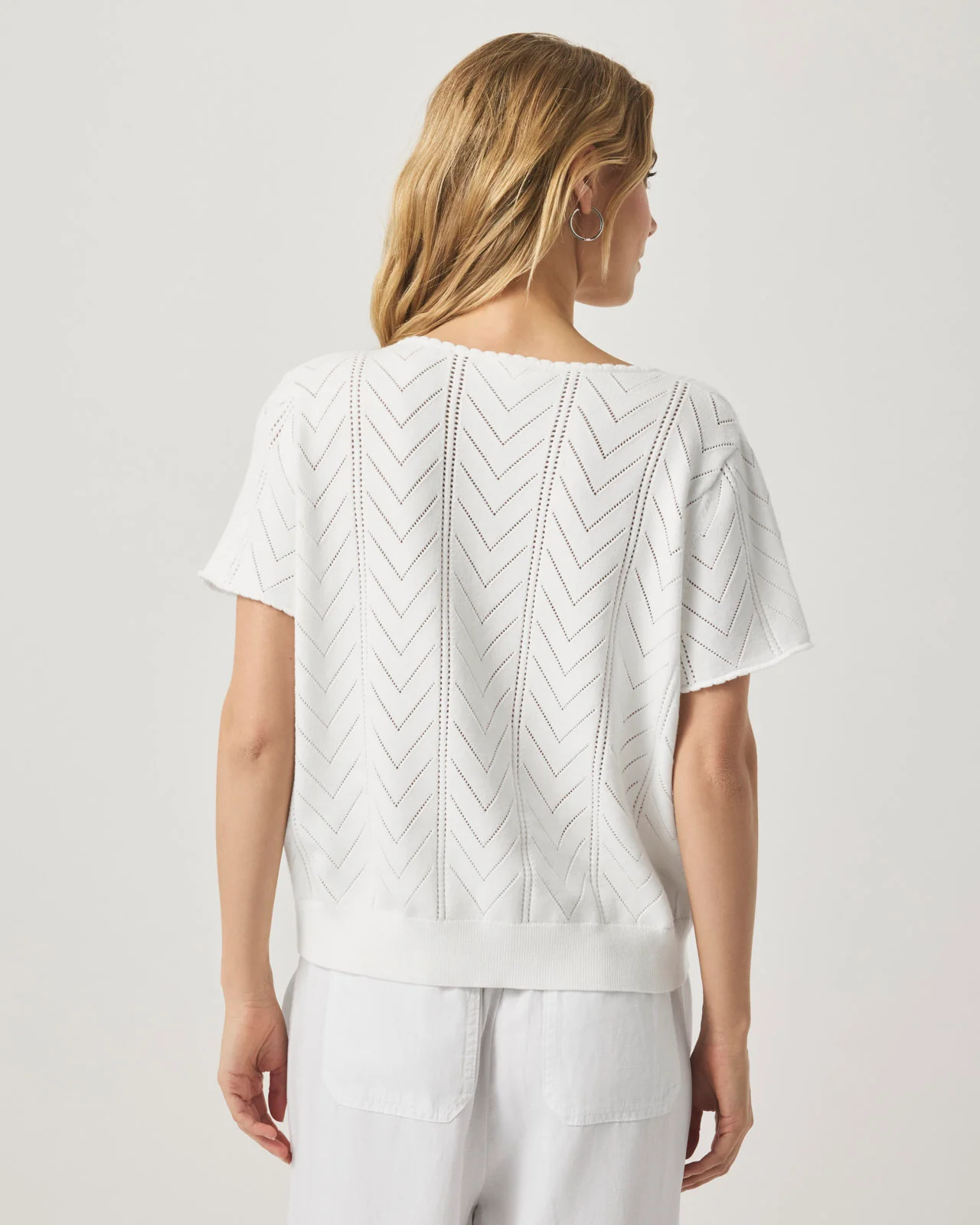 Sabrina Pointelle Sweater - Image 24