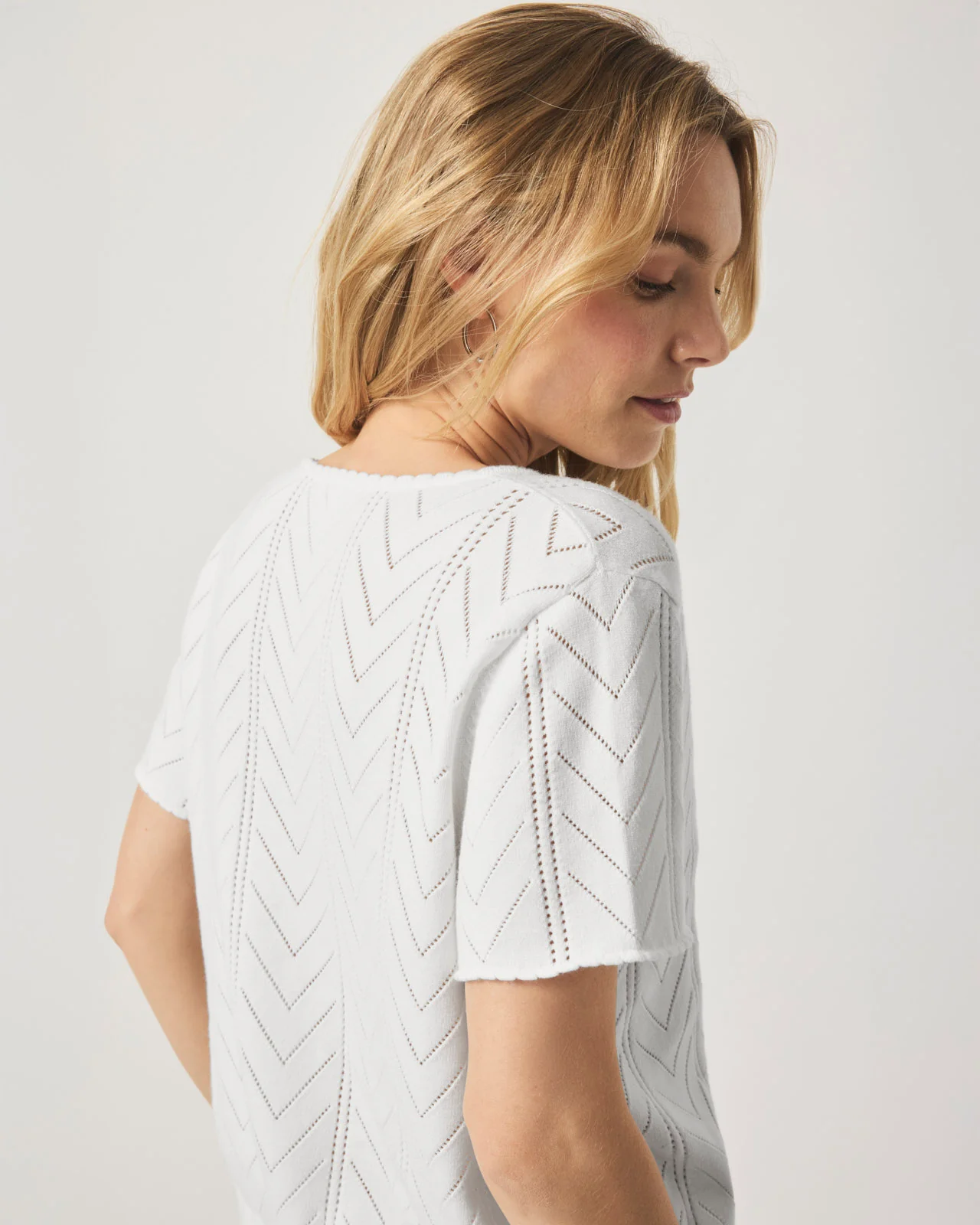Sabrina Pointelle Sweater - Image 25