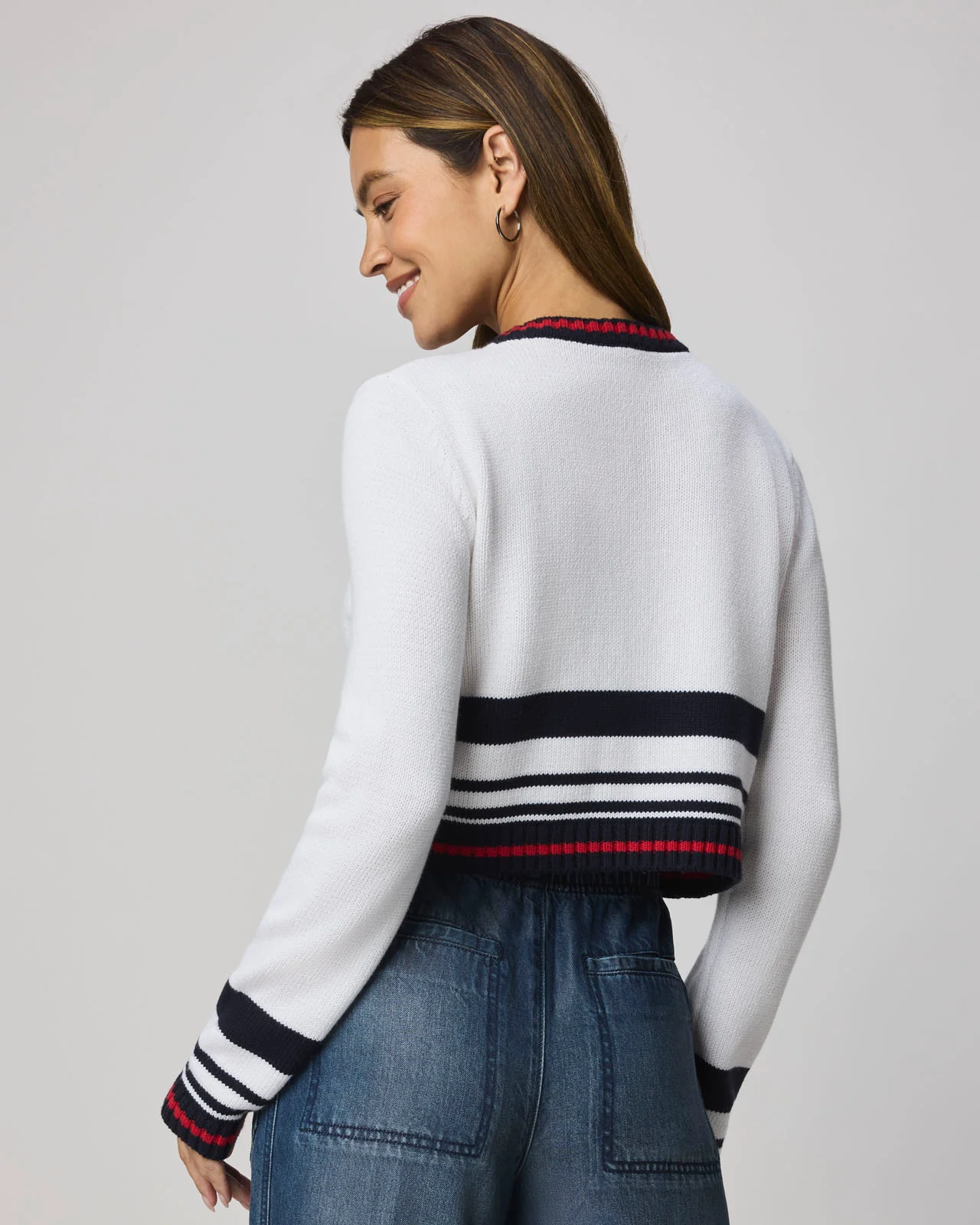 Sailor Stripe Cardigan - Image 5