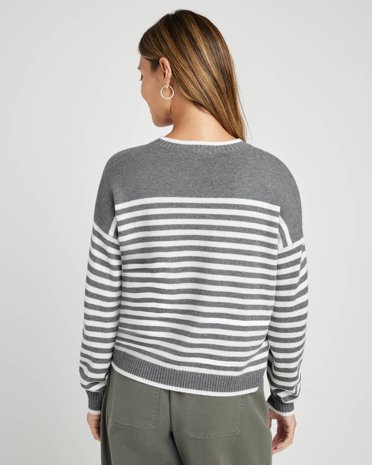 Santina Stripe Sweater - Image 11