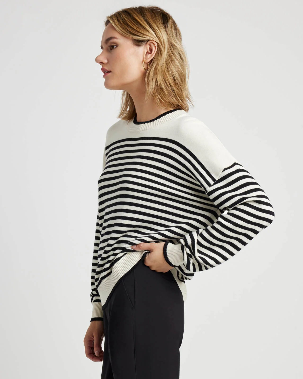 Santina Stripe Sweater - Image 4