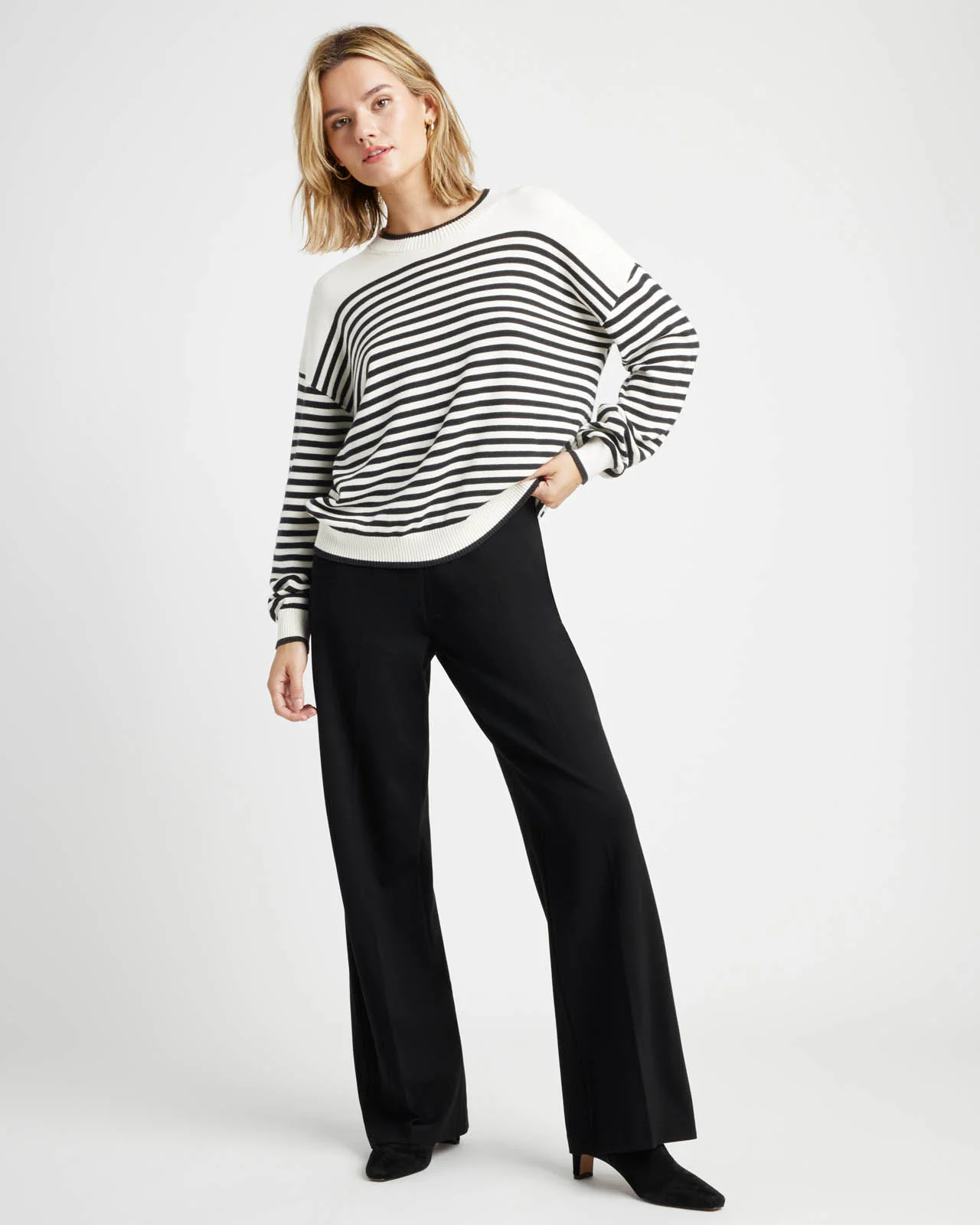 Santina Stripe Sweater - Image 5