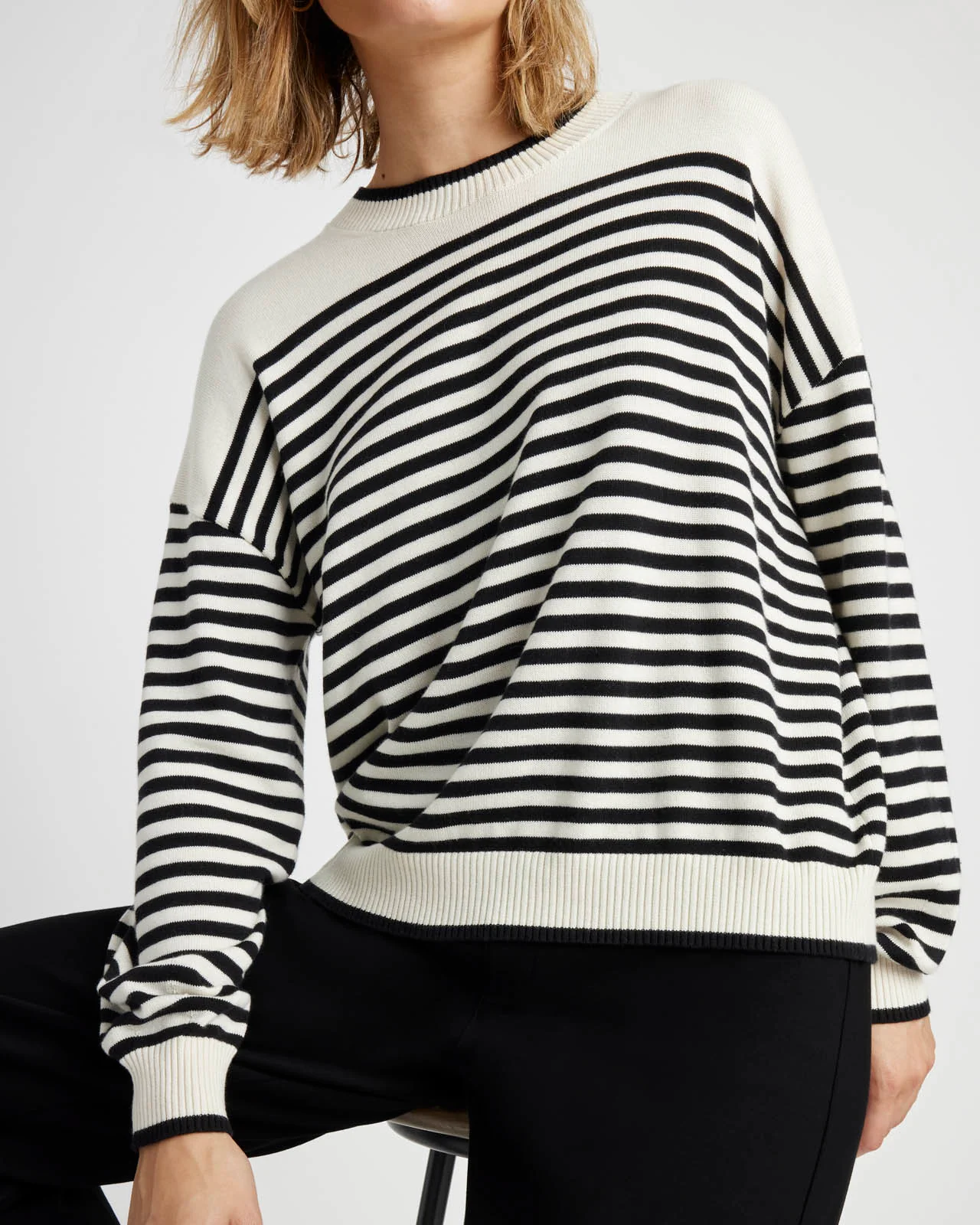 Santina Stripe Sweater - Image 7