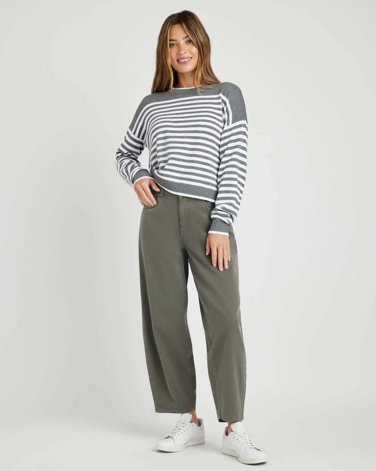Santina Stripe Sweater - Image 8