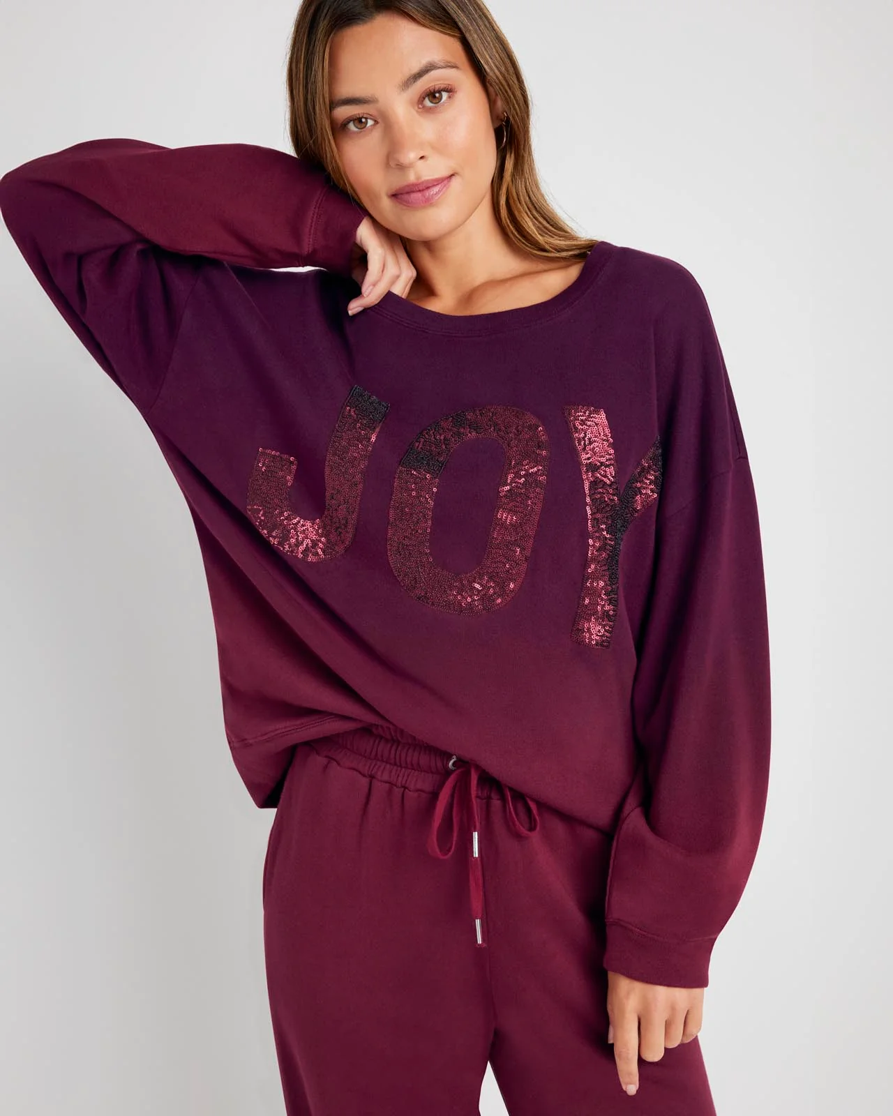 Sequin Fleece Sweatshirt - Image 6