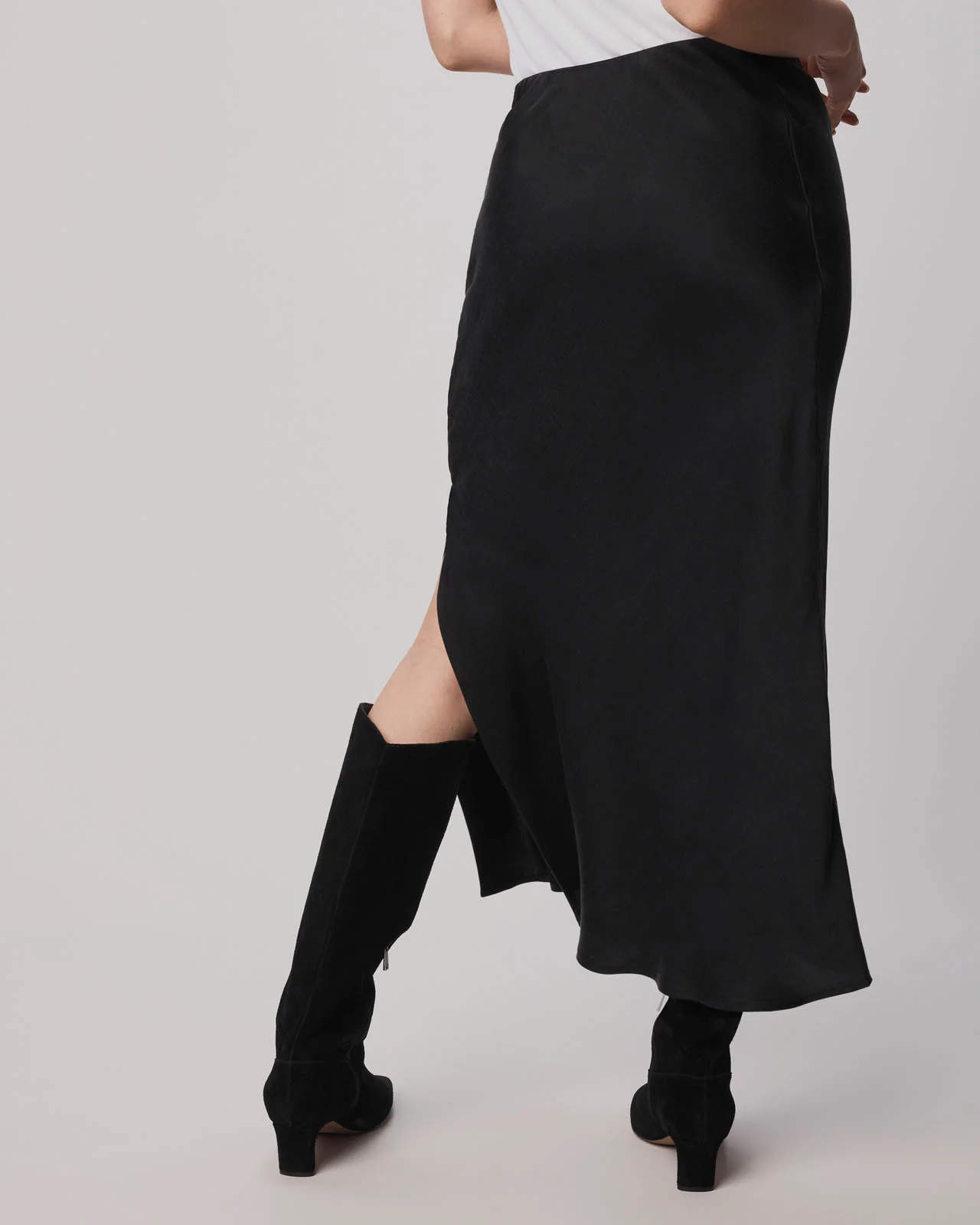 Serena Satin Skirt - Image 4