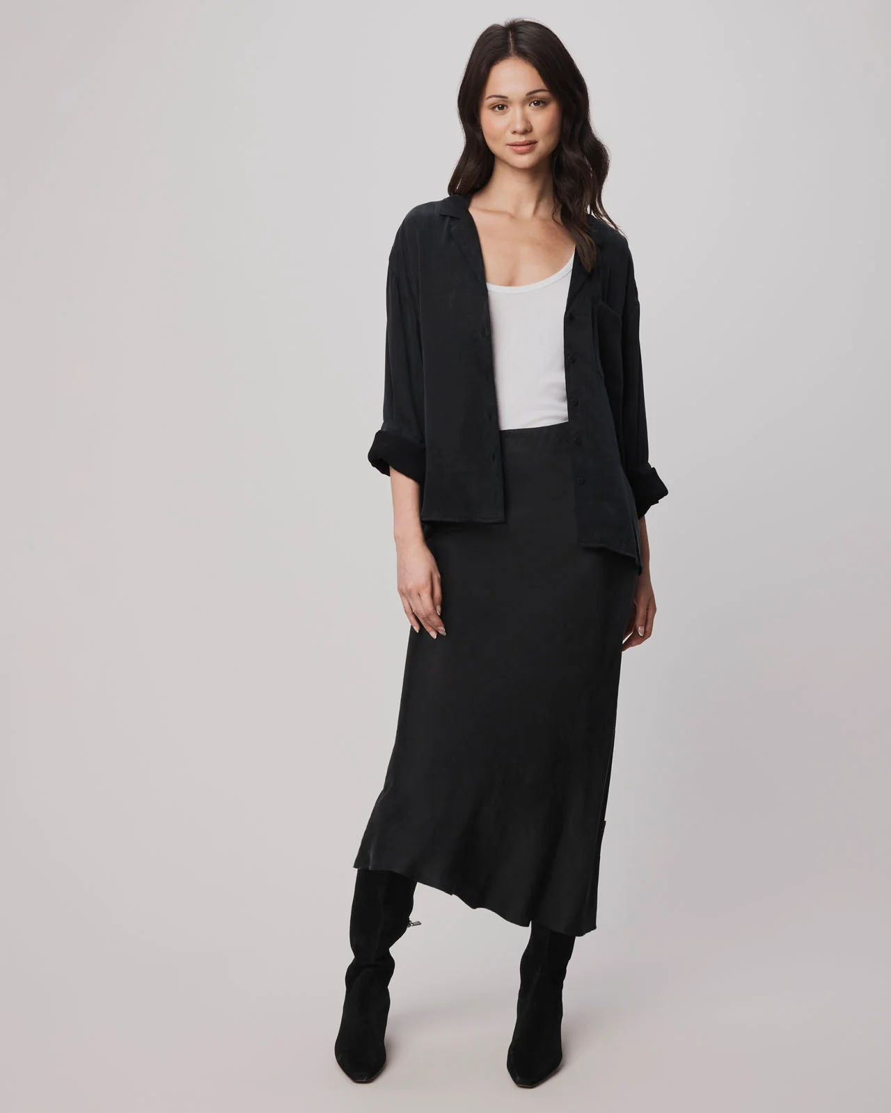 Serena Satin Skirt - Image 5