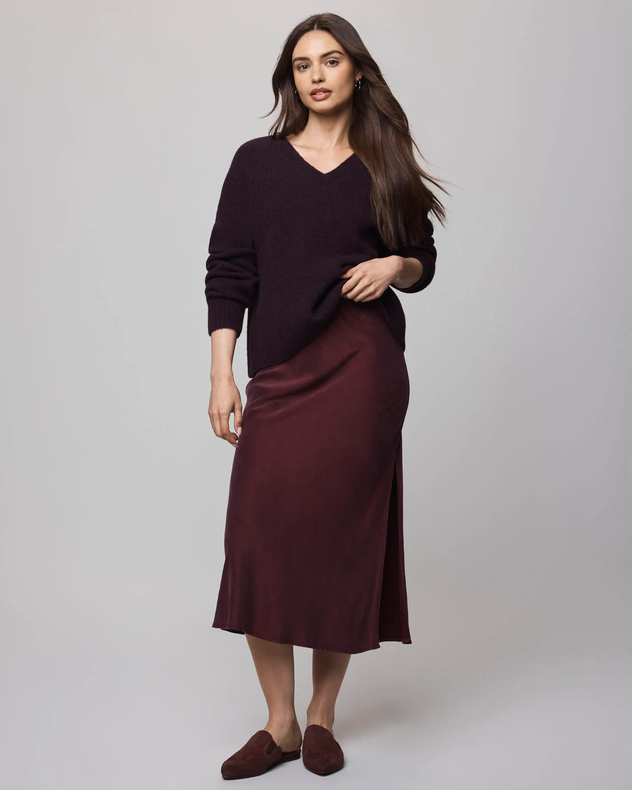 Serena Satin Skirt - Image 8