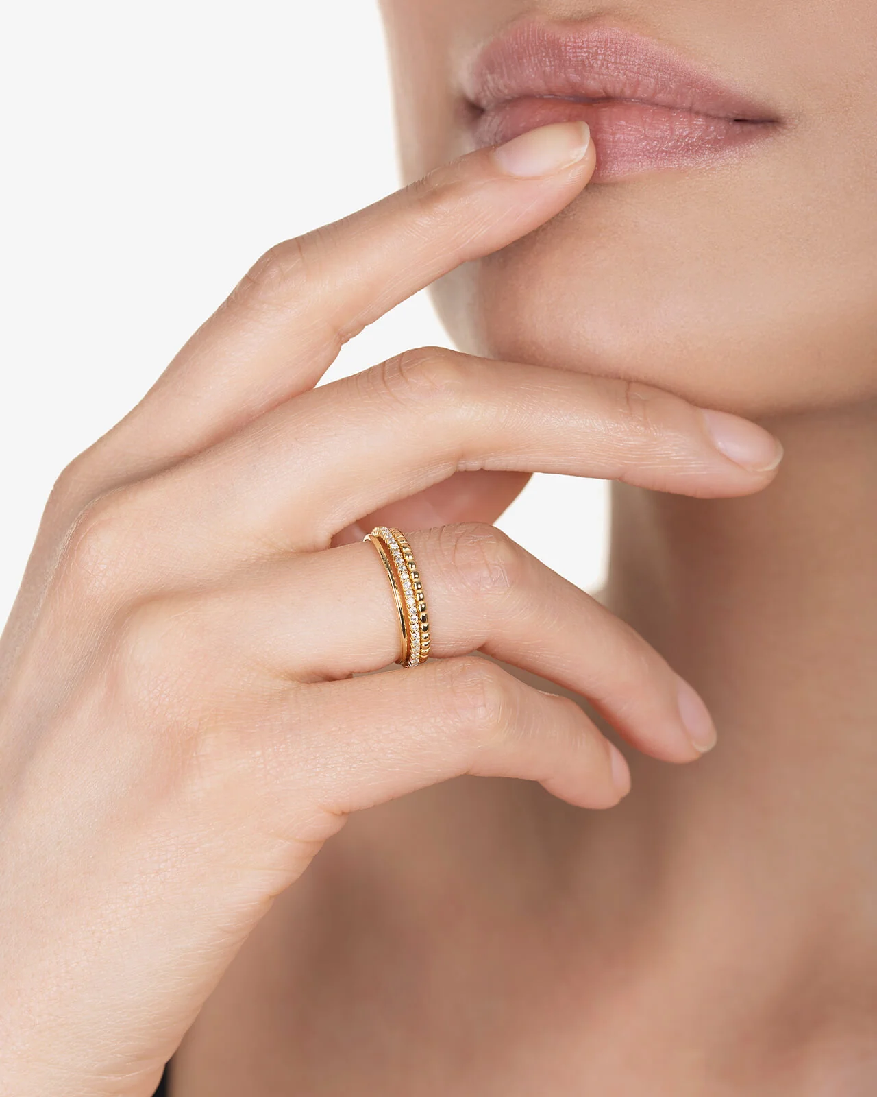 Shashi Aura Ring Set