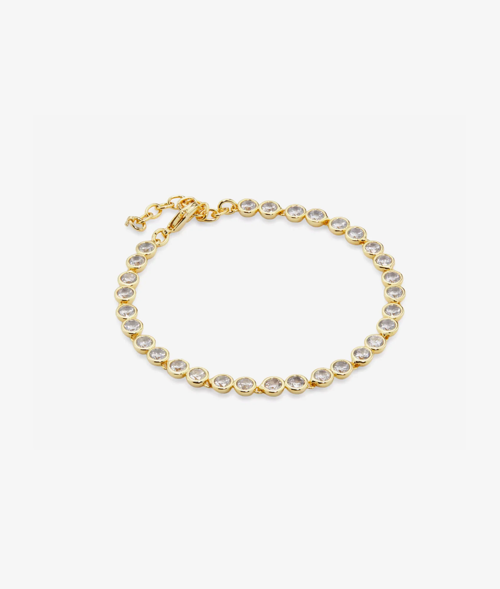 SHASHI Bezel Tennis Bracelet