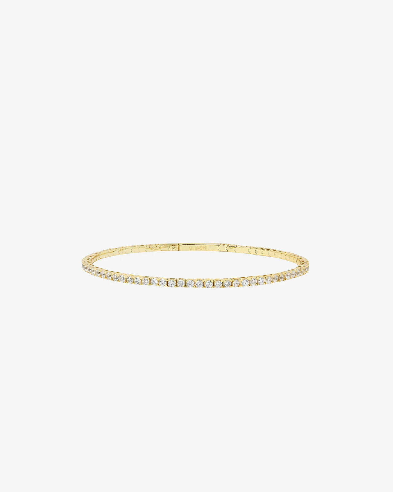 Shashi Bianca Bangle Bracelet Cuff