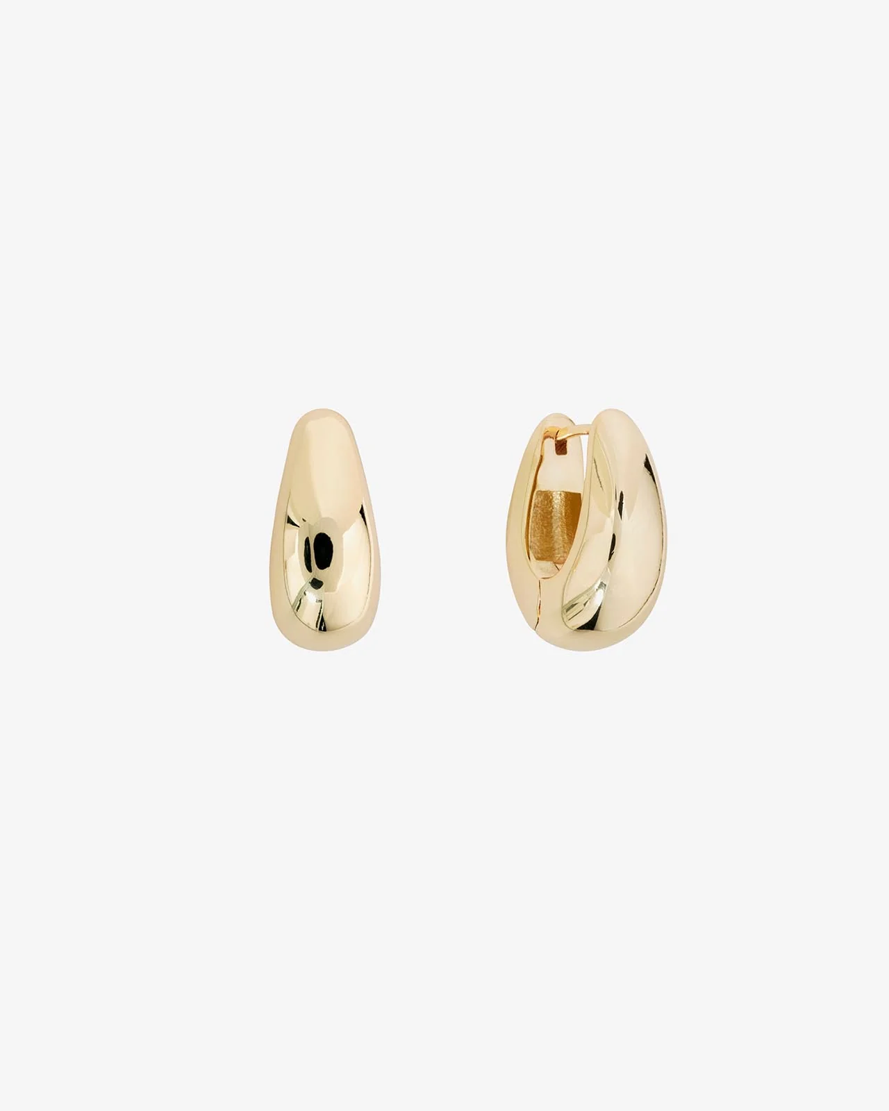 Shashi Gold Odyssey Hoop Earrings - Image 2
