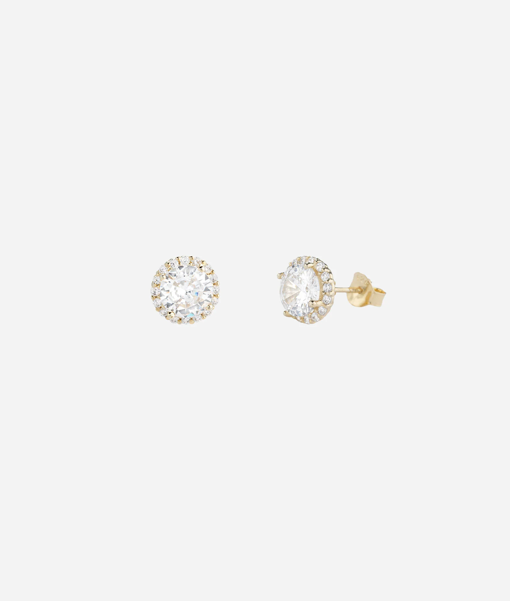 SHASHI Halo Stud Earrings