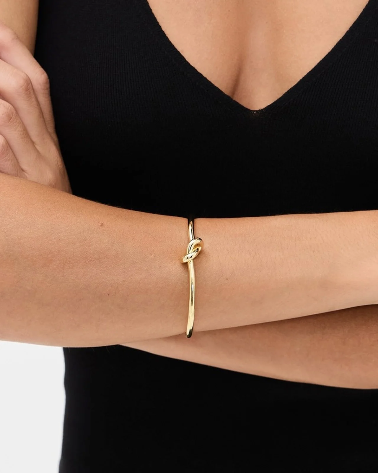 Shashi Knot Cuff Bracelet - Image 2