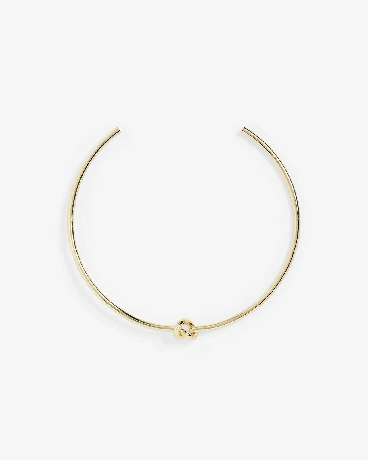 Shashi Knot Necklace Cuff