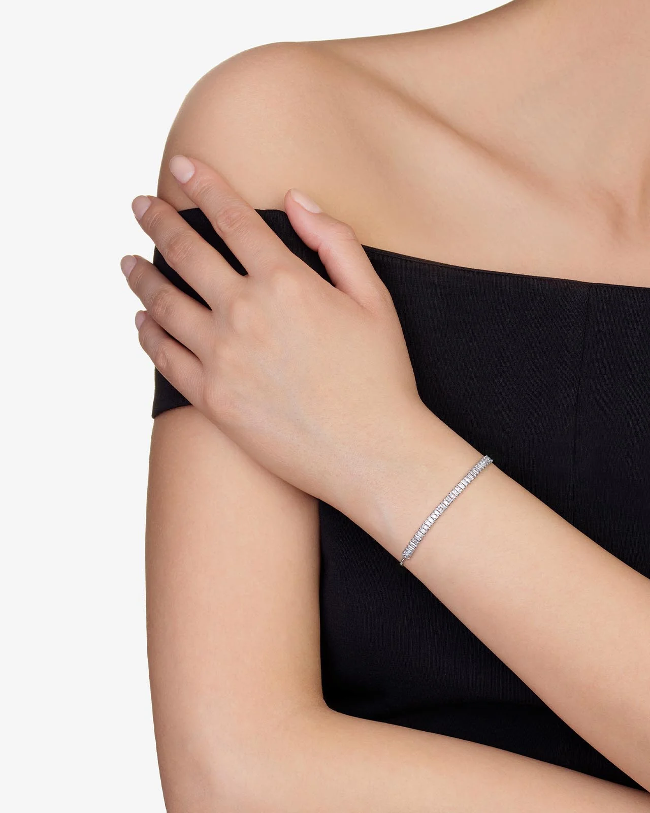 Shashi Teagan Tennis Slide Bracelet - Image 2