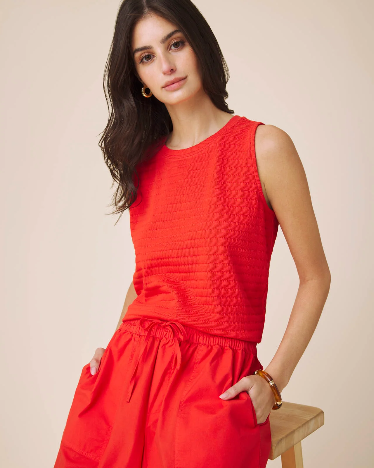 Shelly Smocked Tank - Image 10