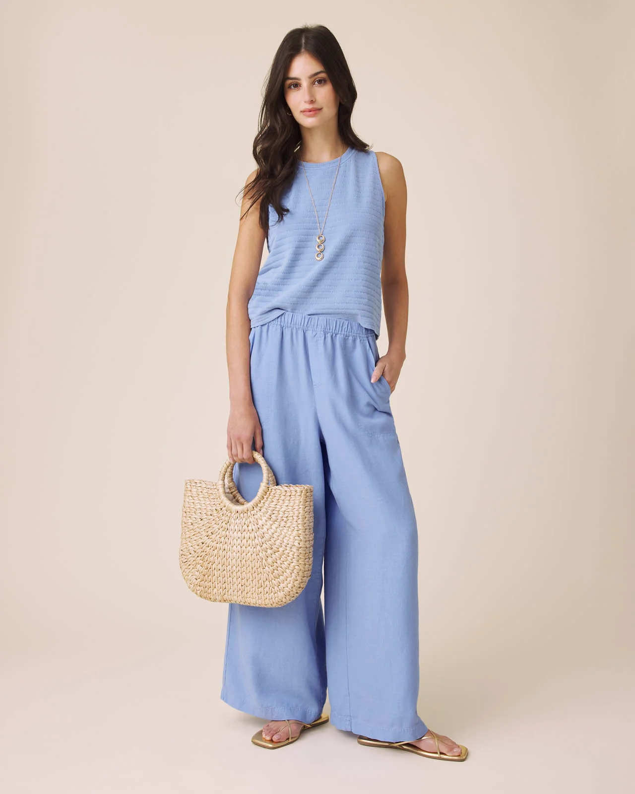 Shelly Smocked Tank - Image 2