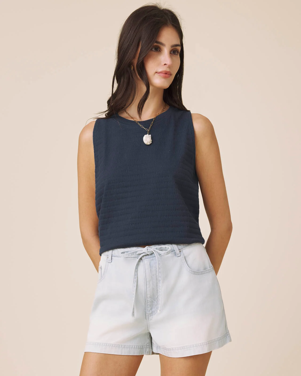 Shelly Smocked Tank - Image 3