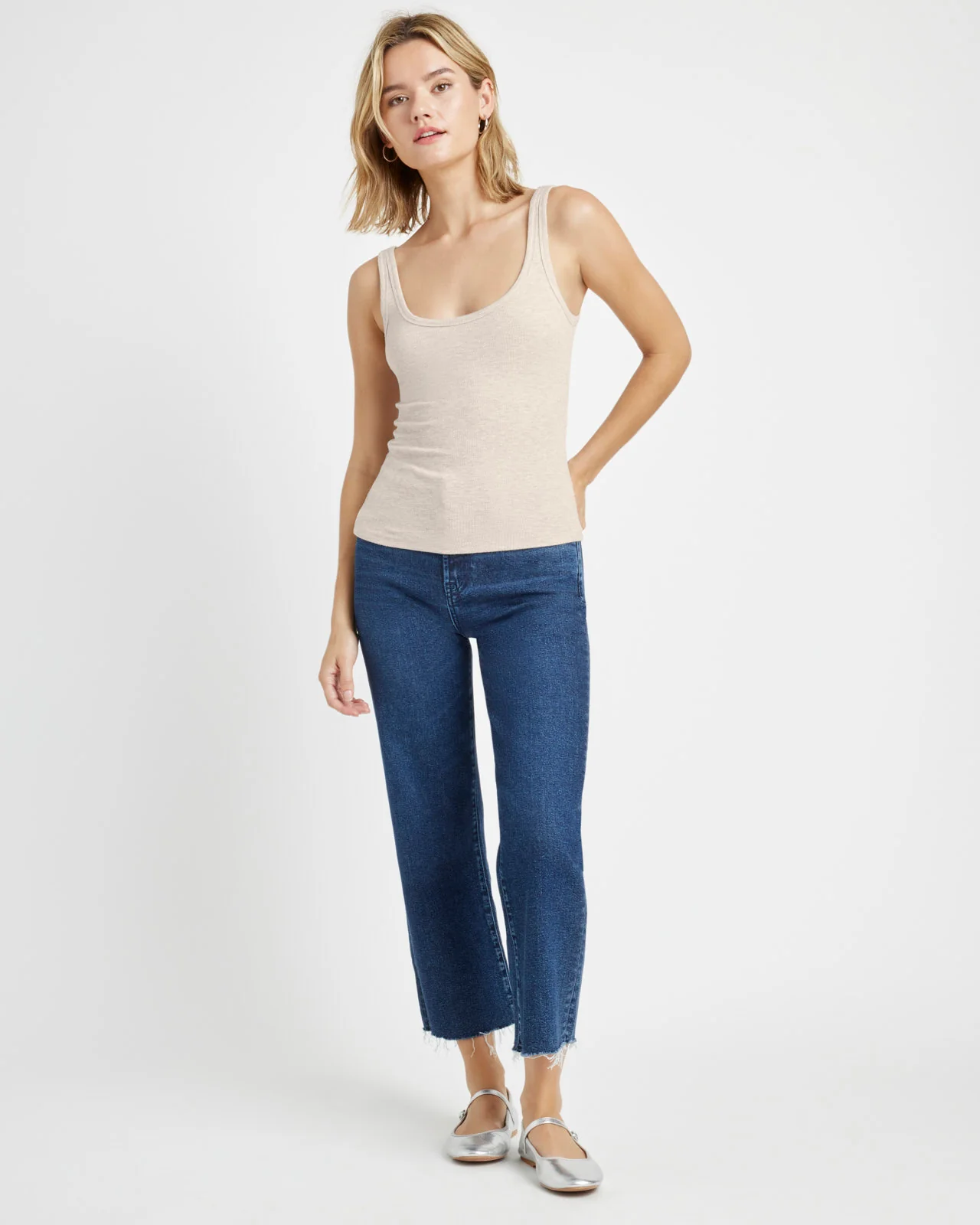 Shimmer Rib Tank - Image 8