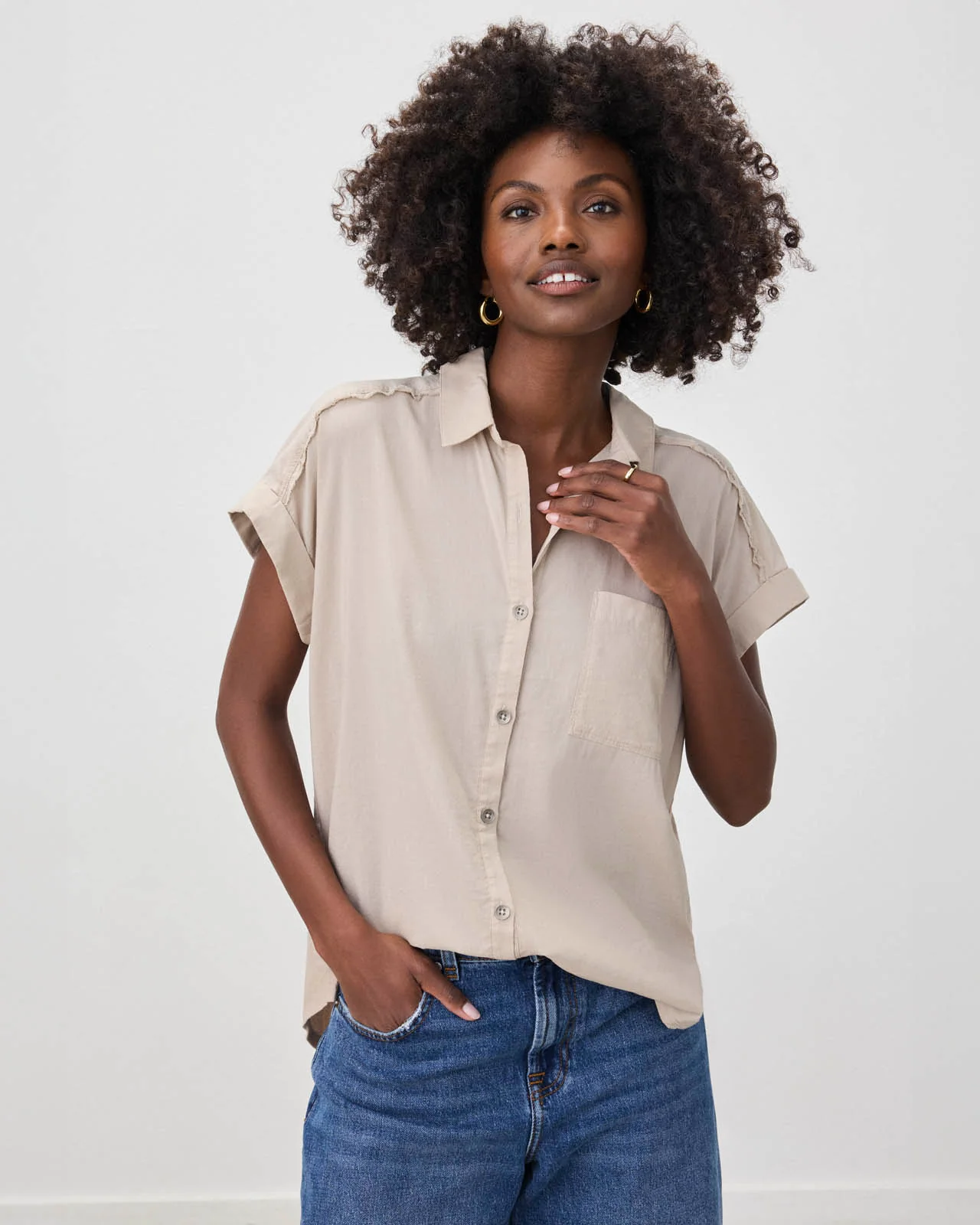 Short Sleeve Paige Shirt - Image 40