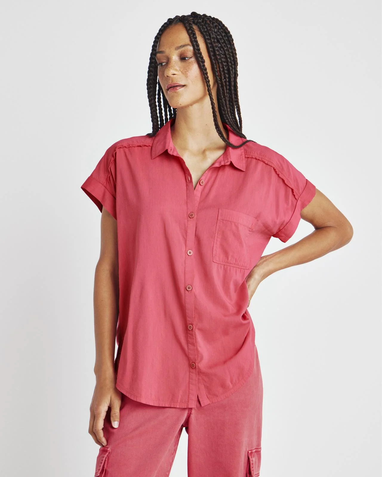 Short Sleeve Paige Shirt - Image 48