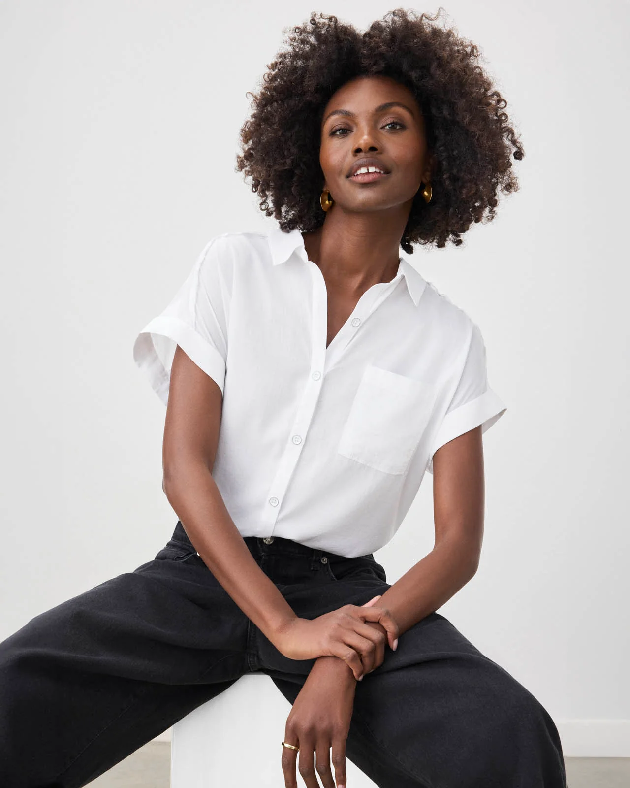 Short Sleeve Paige Shirt - Image 6