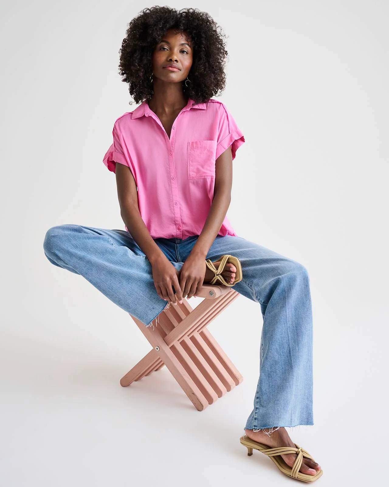 Short Sleeve Paige Shirt - Image 74