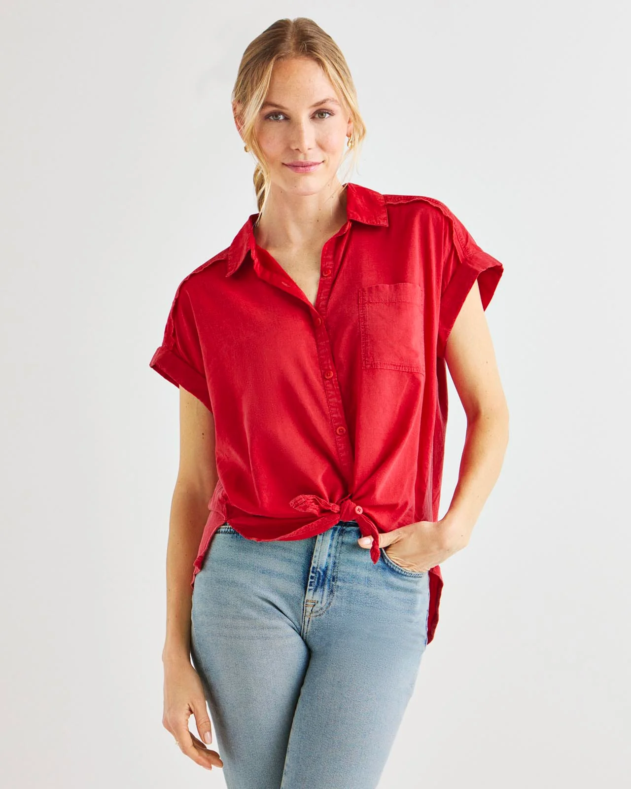Short Sleeve Paige Shirt - Image 86