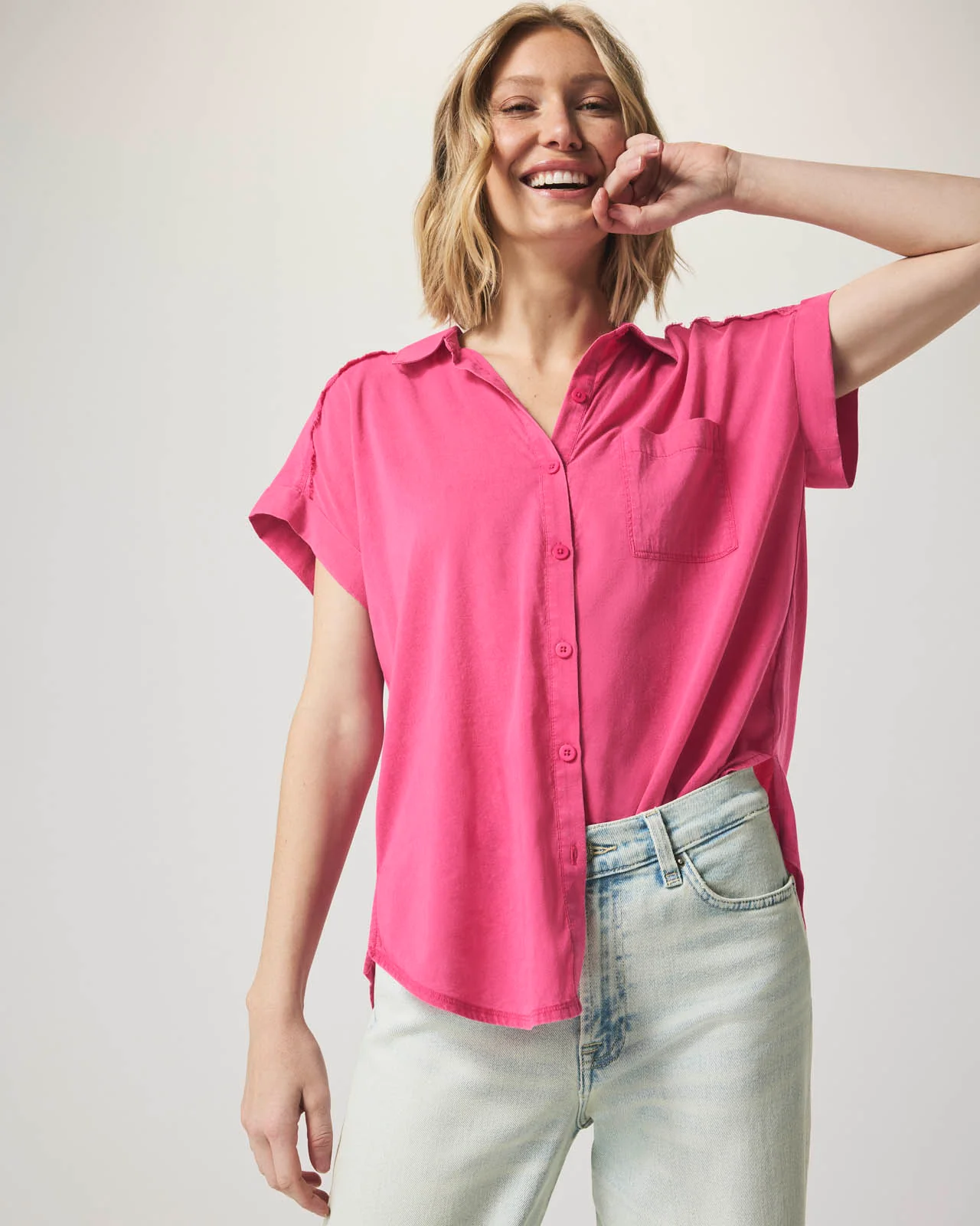 Short Sleeve Paige Shirt - Image 95