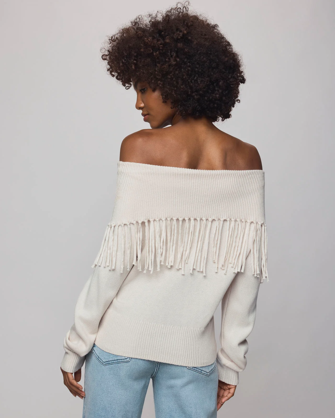 Simone Fringe Sweater - Image 5