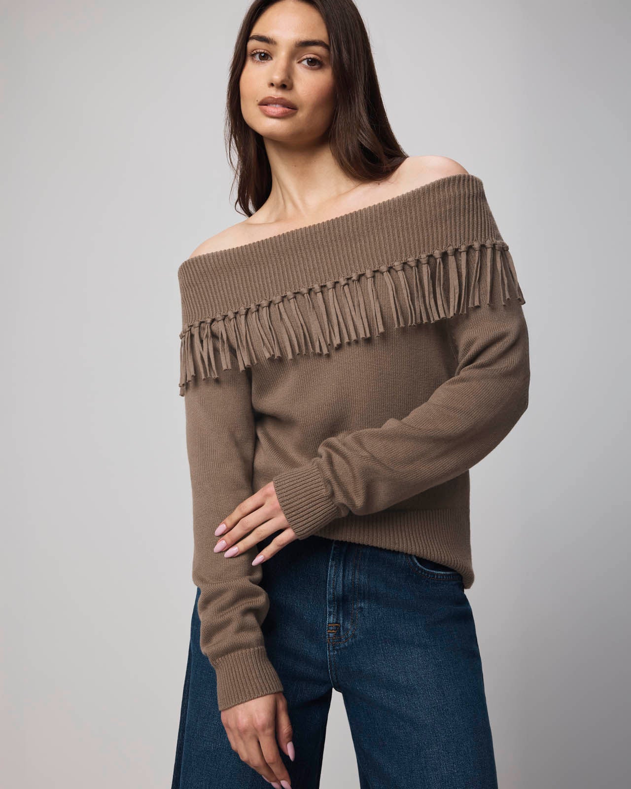 Simone Fringe Sweater - Image 7